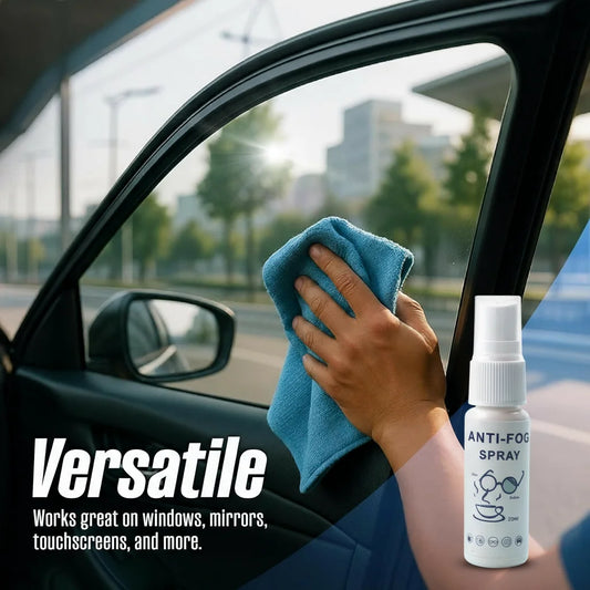 Anti-Fog Spray - Car Windshield & Glasses